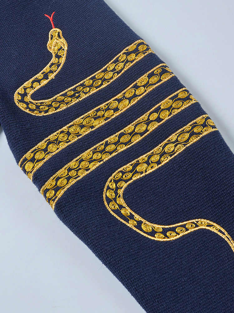 2025  Snake knit cardigan