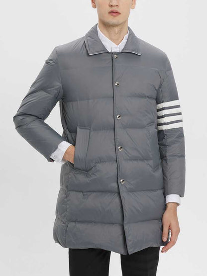 2025 Top-grade mid-length down jacket