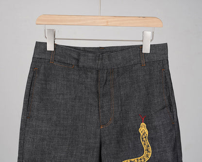 2025ss Embroidered jeans