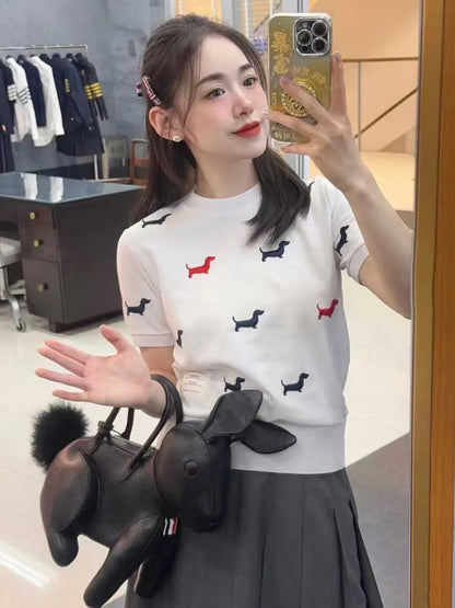 2025 Knitted T-shirt