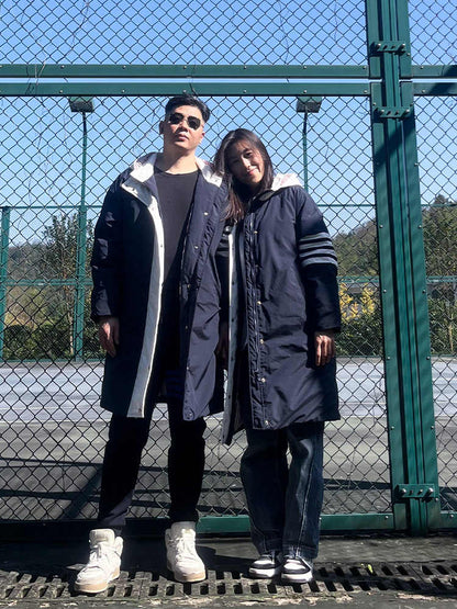 2025  long couple down jacket