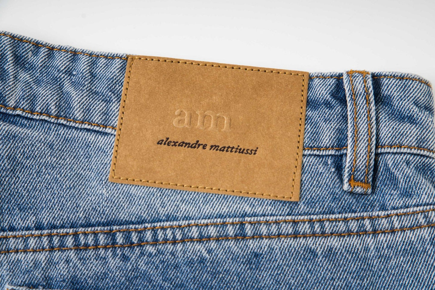 Ami Men's wide-leg jeans