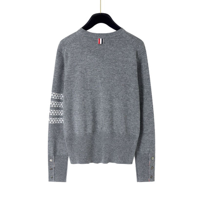 Snowflake dog knitted sweater