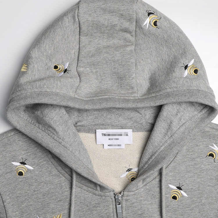 Embroidered hoodie