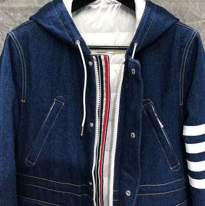 2025  Top-quality denim down jackets