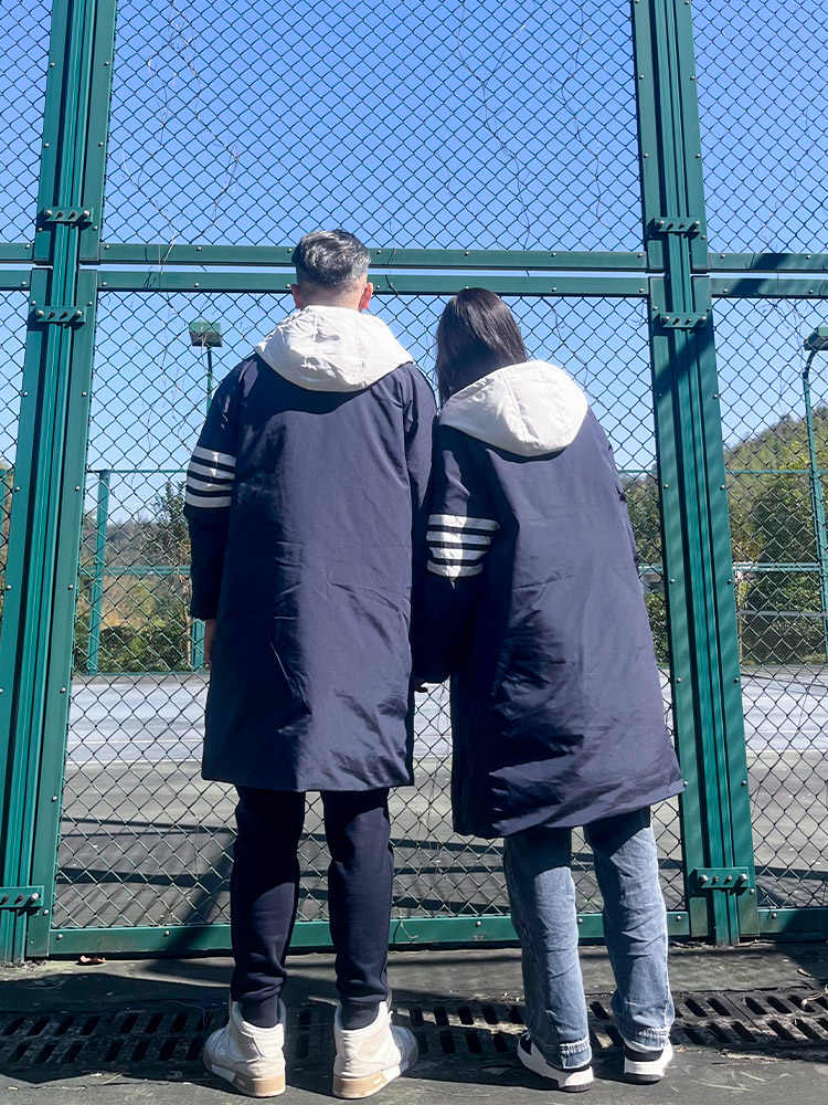 2025  long couple down jacket