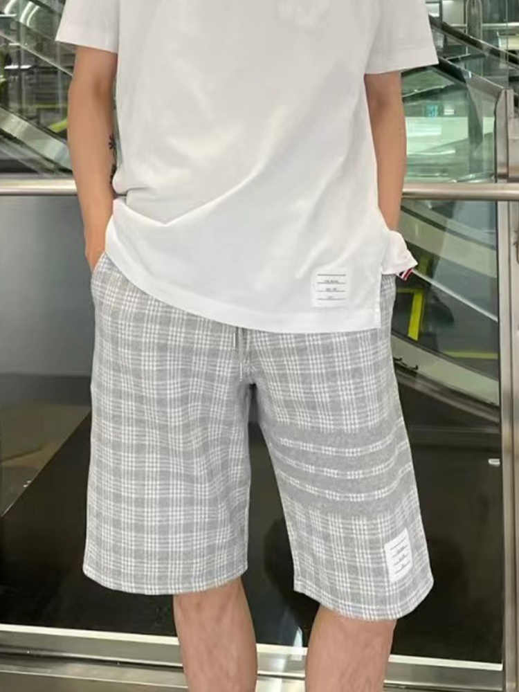 2025  Casual Plaid Shorts