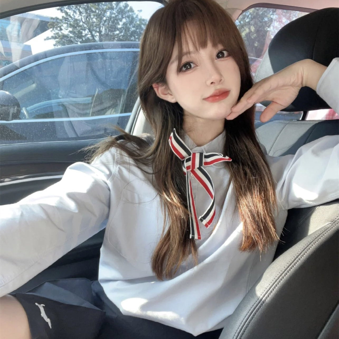 2025 Women's blouse with bow