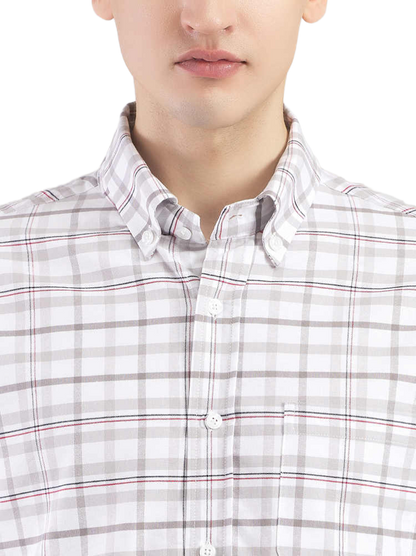 2025 Plaid business shirt