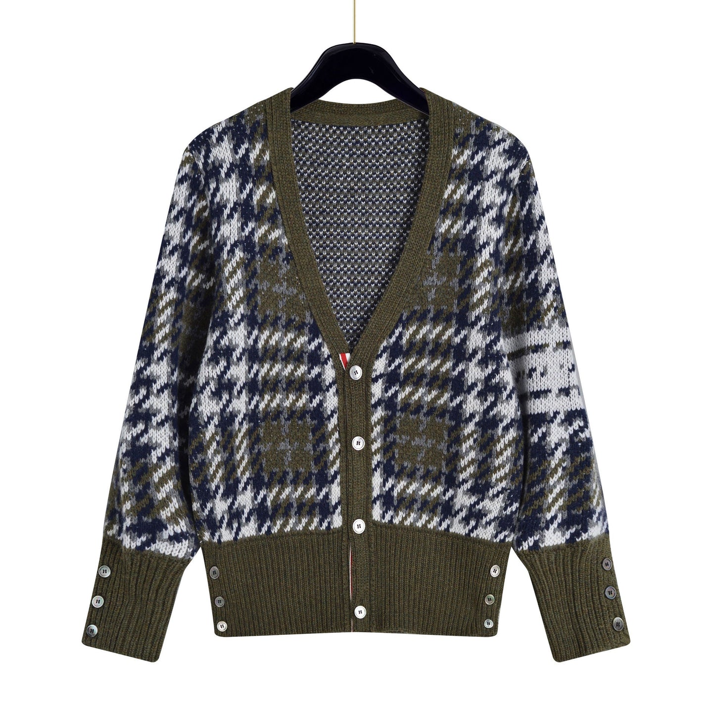 2025  Plaid cardigan