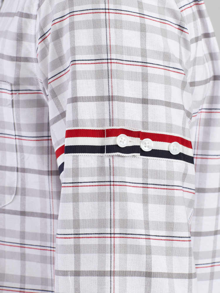 2025 Plaid business shirt
