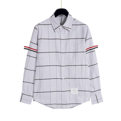 2025 Striped business shirt