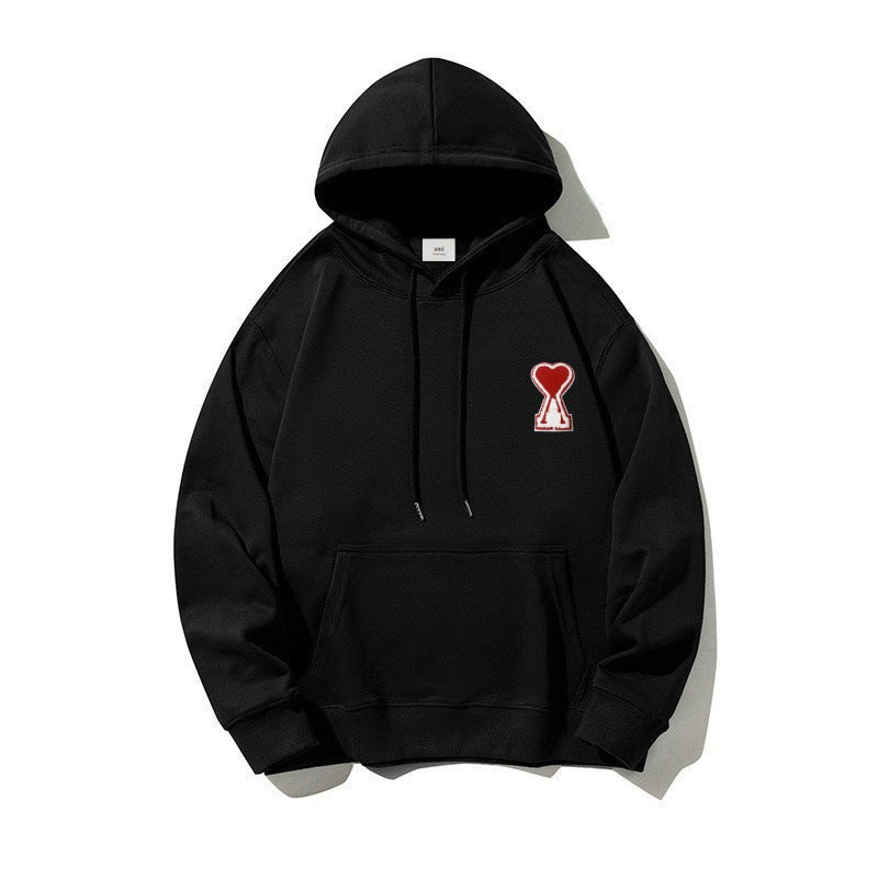 Ami Heart Embroidered Hoodie