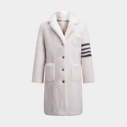 2025 Sheep wool long coat