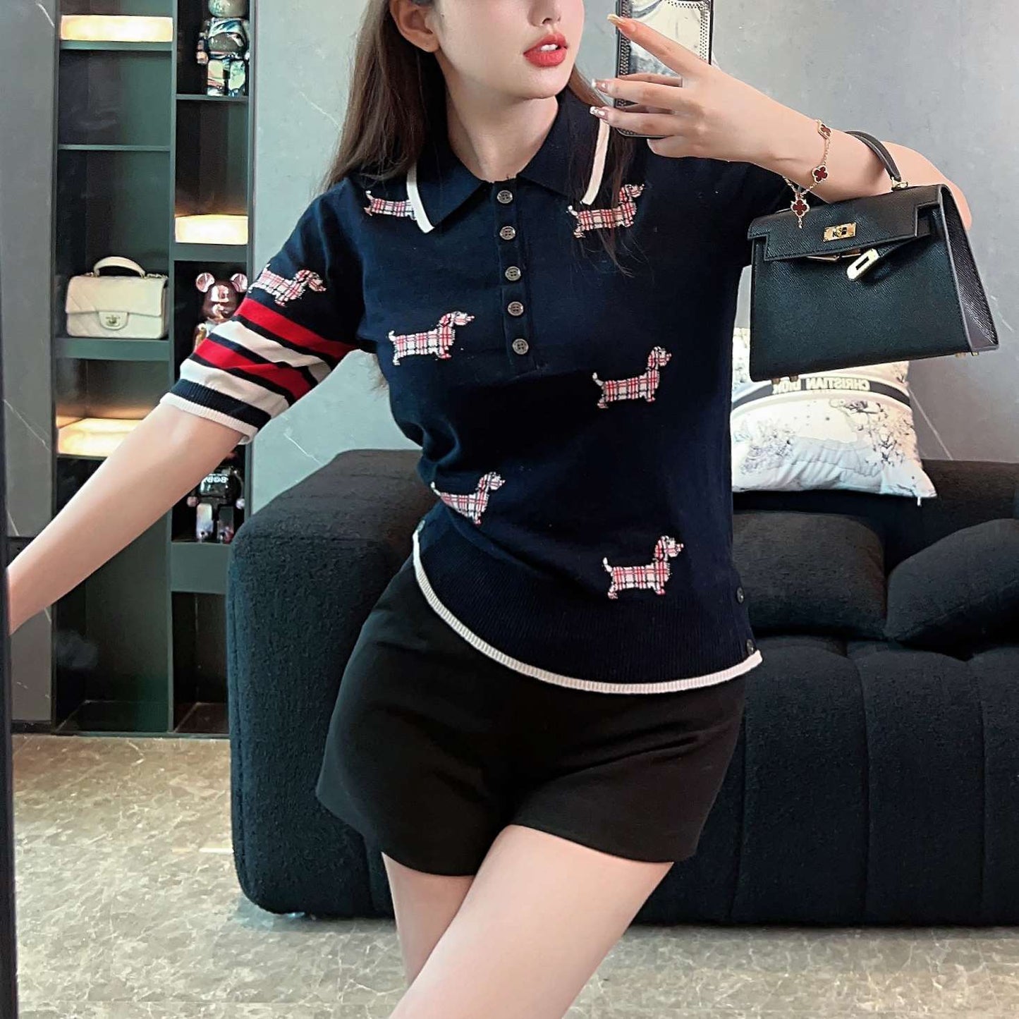 2025  Knitted T-shirt