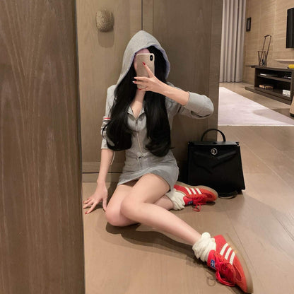 2025ss Hoodie Dress
