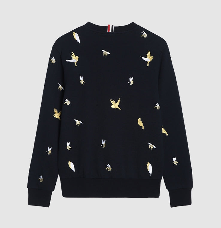 Embroidered sweatshirt