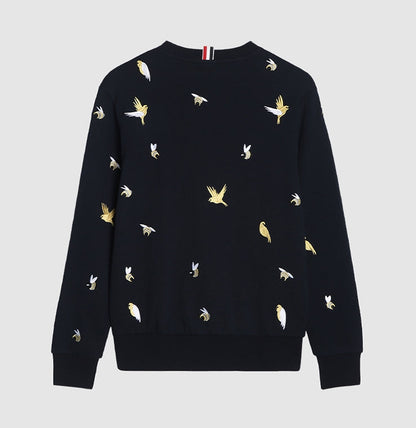 Embroidered sweatshirt