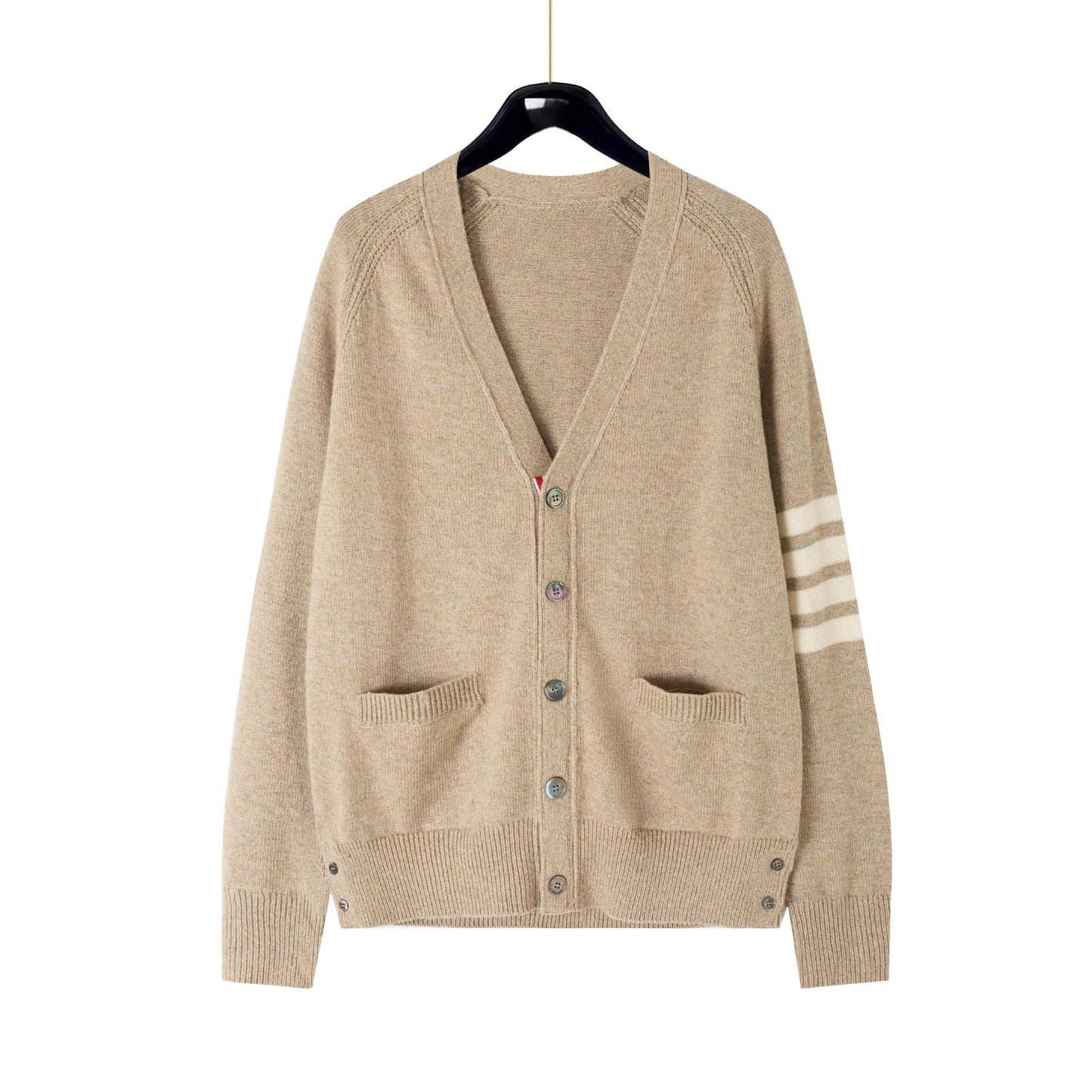 2025 New round neck knit cardigan