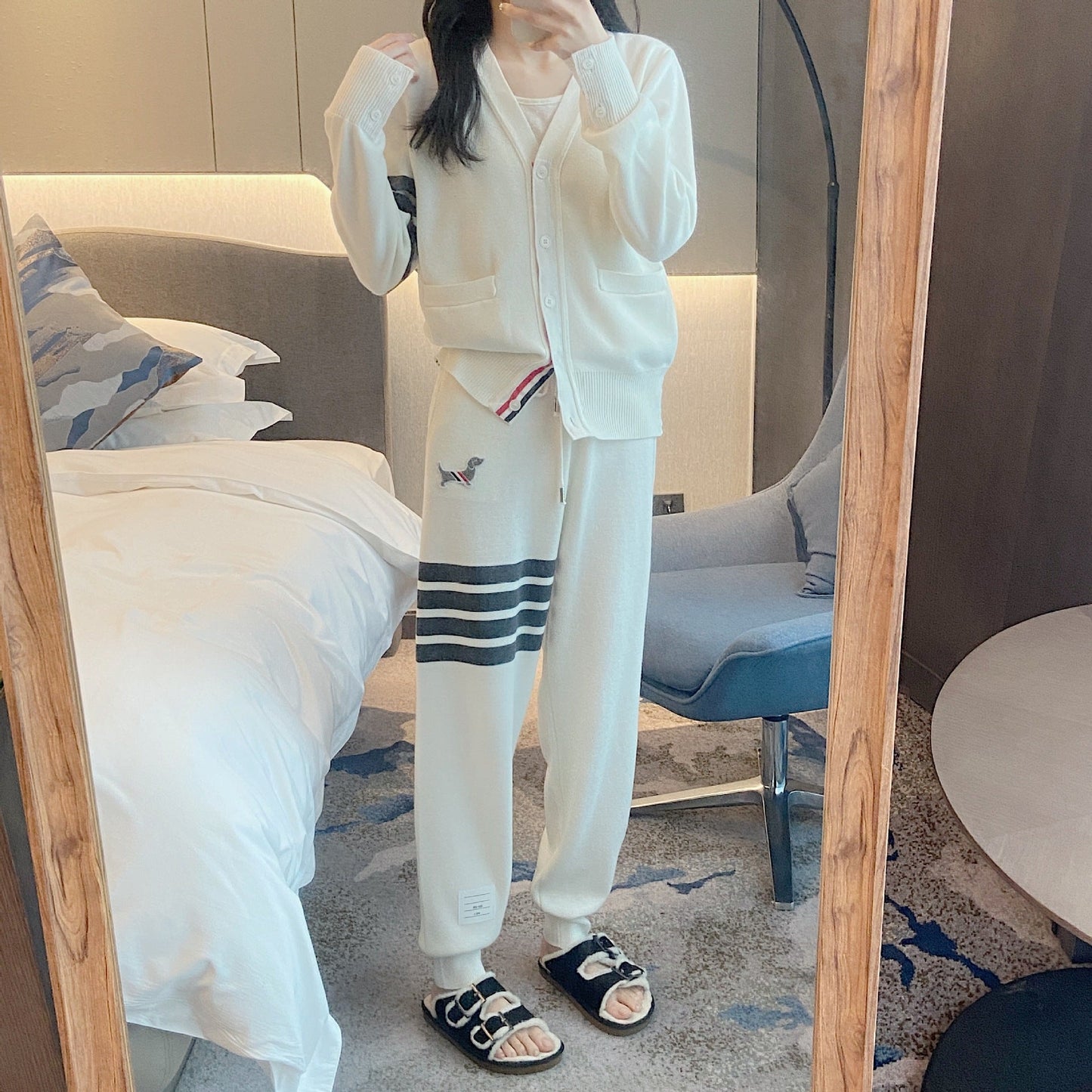 2025 Knitted sports suit