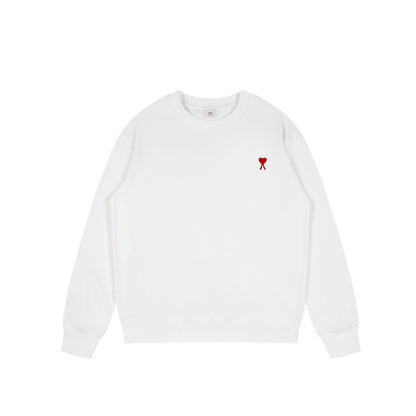 Ami Heart Embroidered Sweatshirt