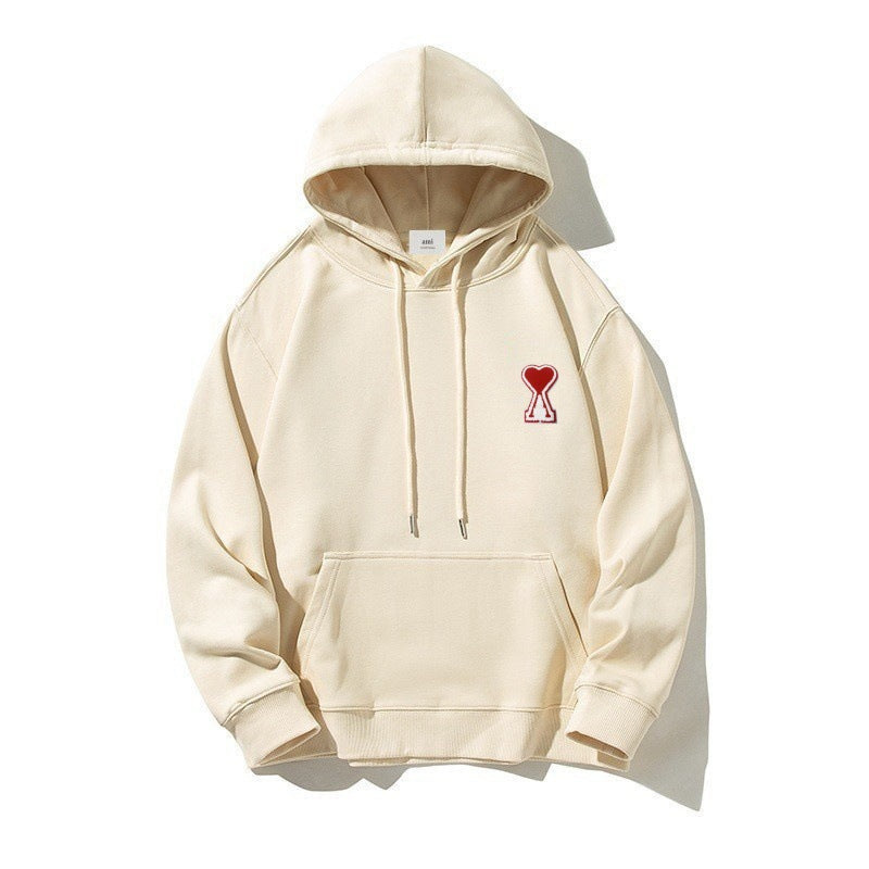 Ami Heart Embroidered Hoodie
