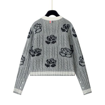 2025 Rose Knit Cardigan