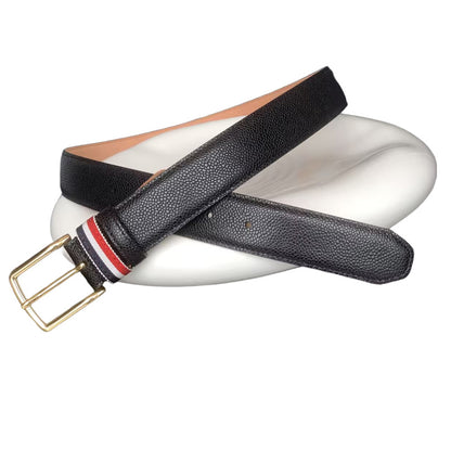 Genuine leather belt