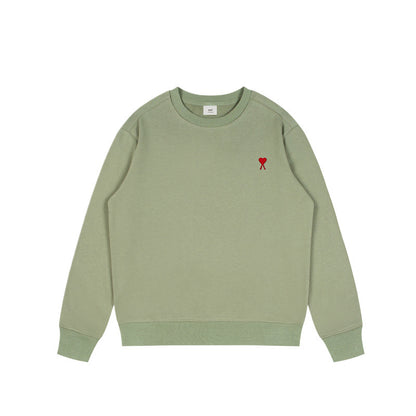 Ami Heart Embroidered Sweatshirt