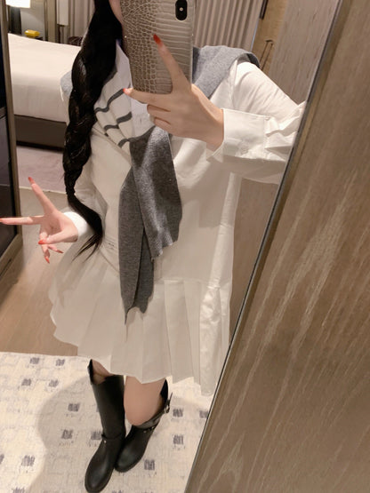 2025 Two-piece pleated skirt