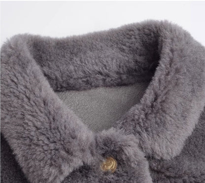 2025 SS Sheep wool coat