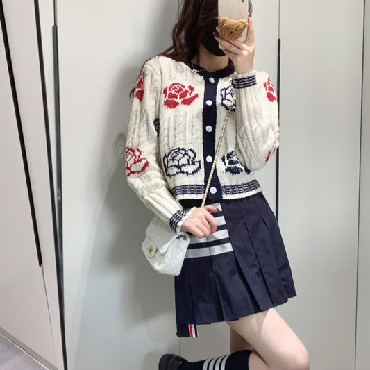 2025 Rose Knit Cardigan