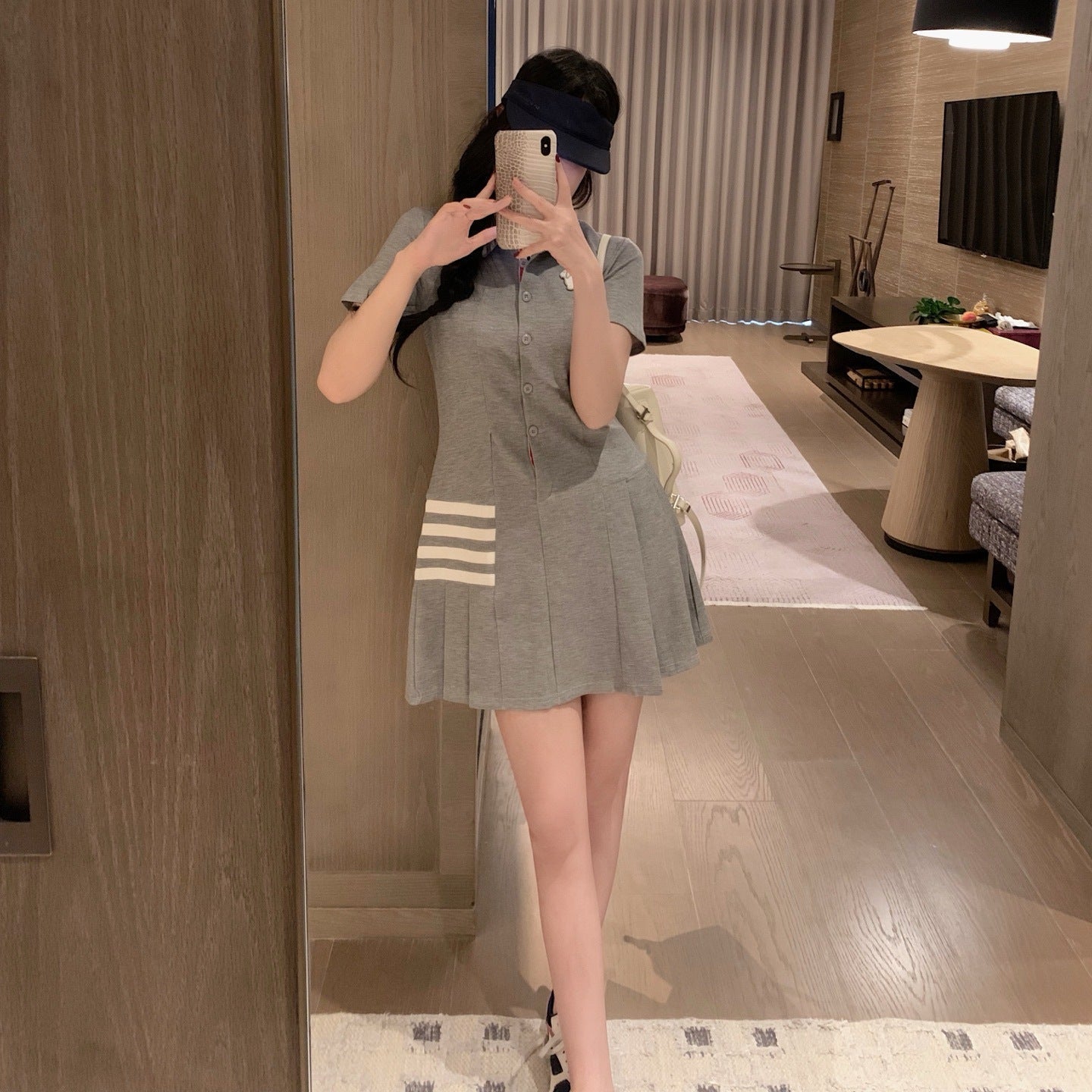 2025 POLO Neck Dress