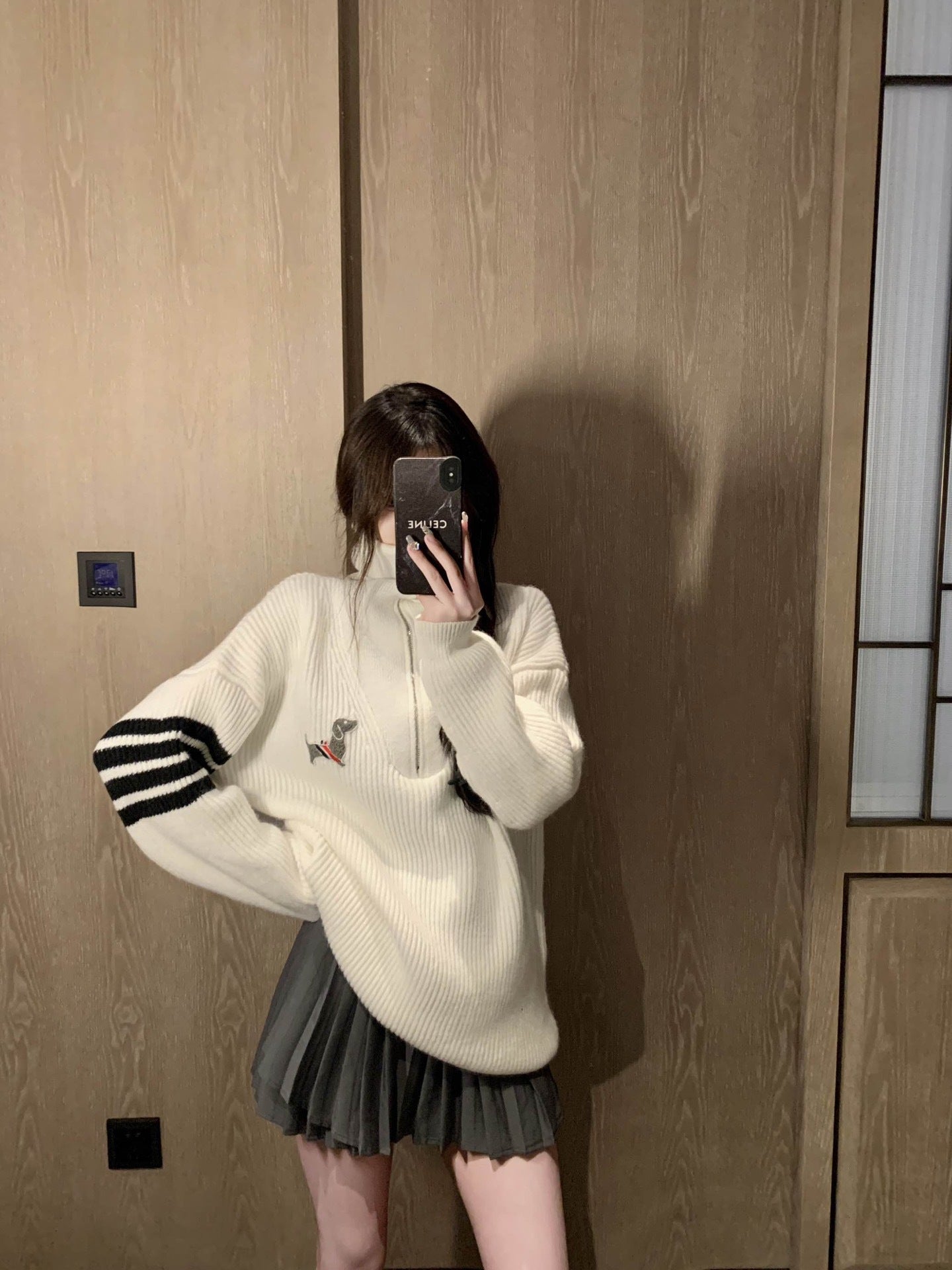 2025 Little Doll Collar Sweater