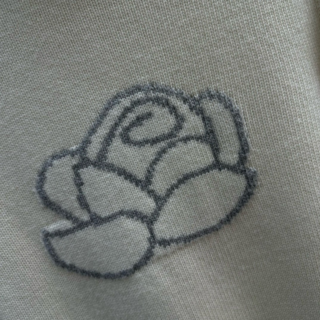 2025ss Thick hooded cardigan