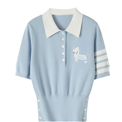 Women puppy POLO shirt
