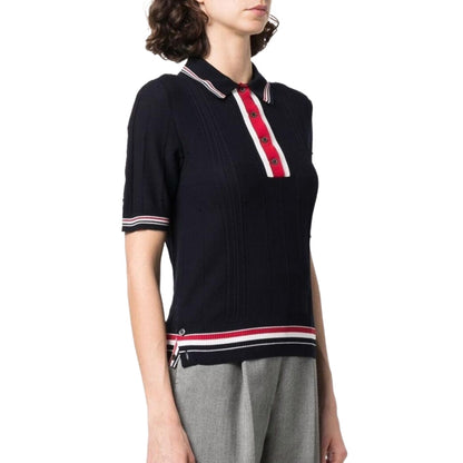Women Ribbon POLO shirt