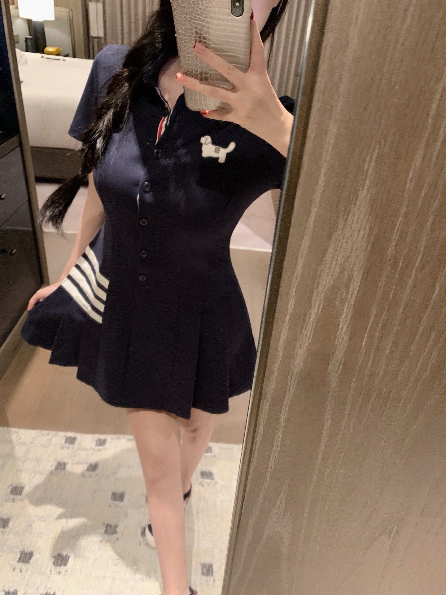 2025 POLO Neck Dress