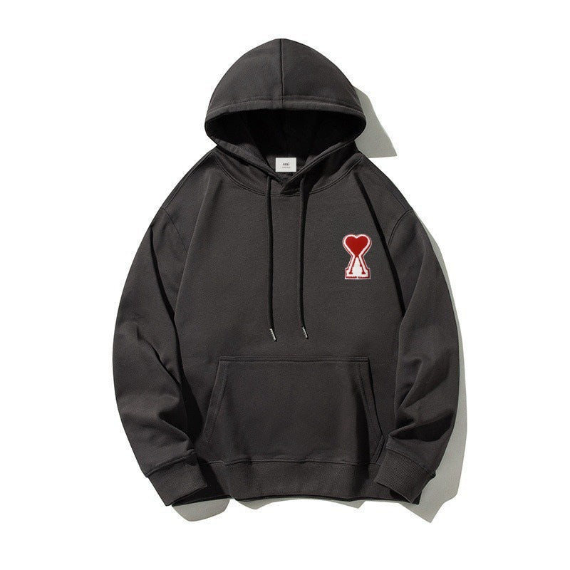 Ami Heart Embroidered Hoodie