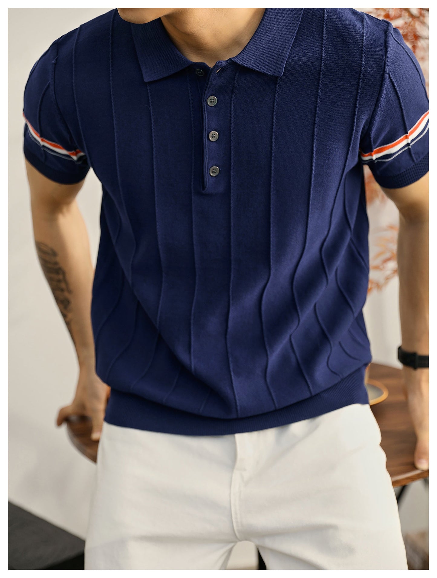 2025  Knitted POLO shirt