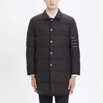 2025 Top-grade mid-length down jacket