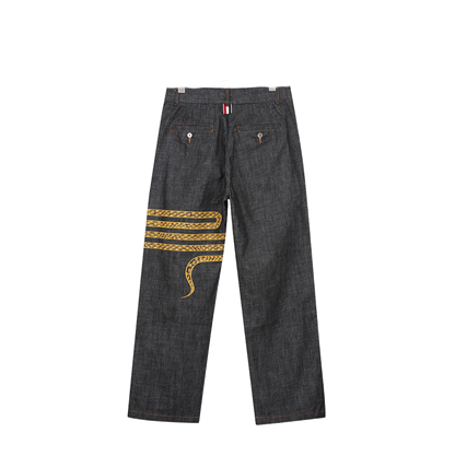 2025ss Embroidered jeans