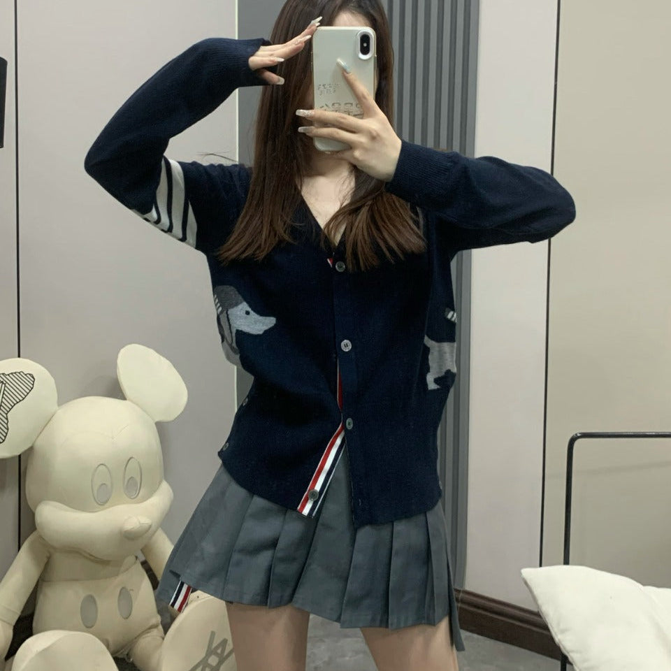 2025 Knitted cardigan