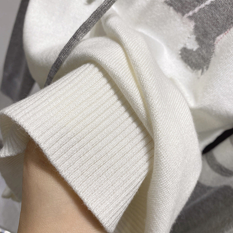 2025 Knitted sweatshirt