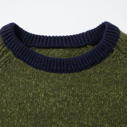 Wool knitted sweater