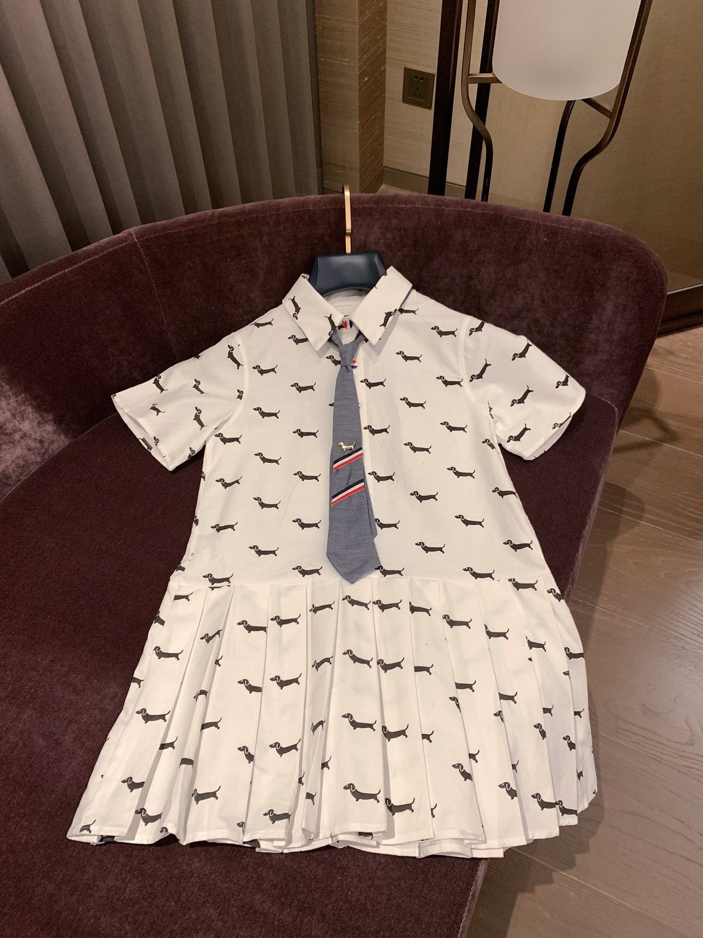 2025ss Puppy Tie Dress