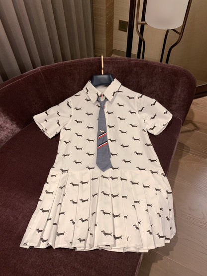 2025ss Puppy Tie Dress