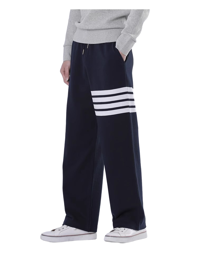 2025ss straight-leg cropped trousers