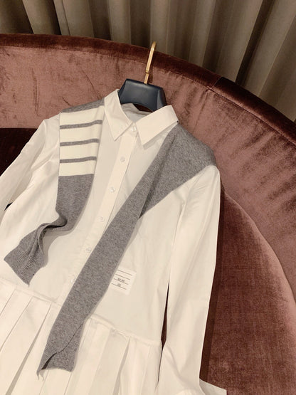 2025 Two-piece pleated skirt