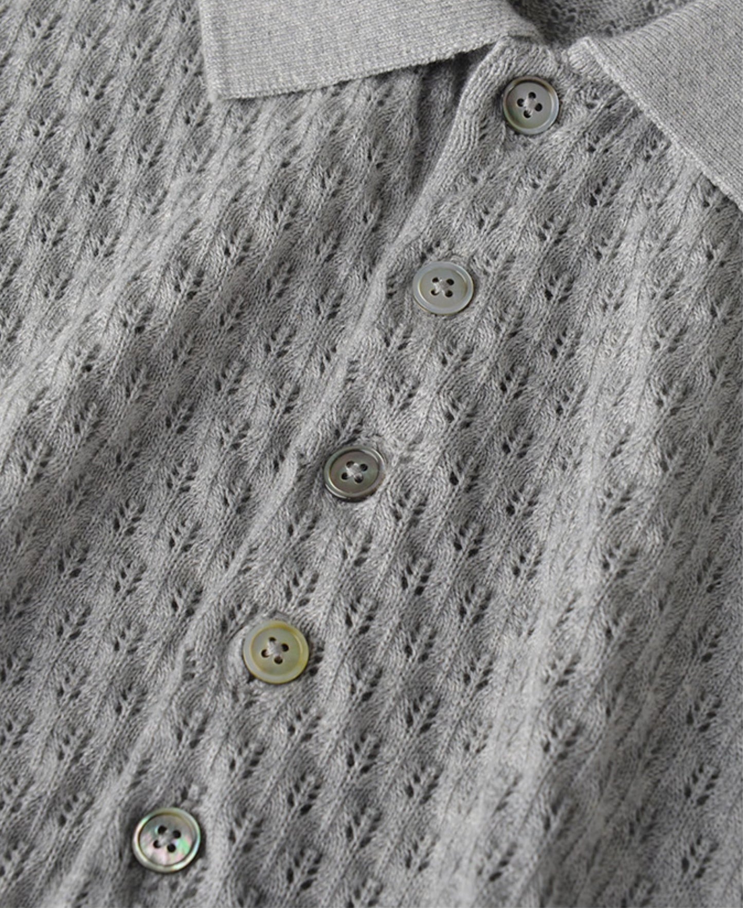 Knitted Polo Shirt